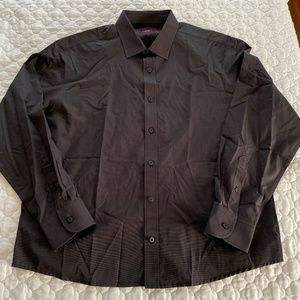 UNTUCKit Black Stone WF Button Down Shirt Size Large